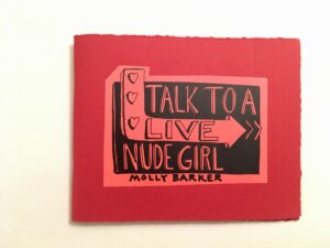 MOLLY BARKER - TALK TO A LIVE NUDE GIRL - COVER